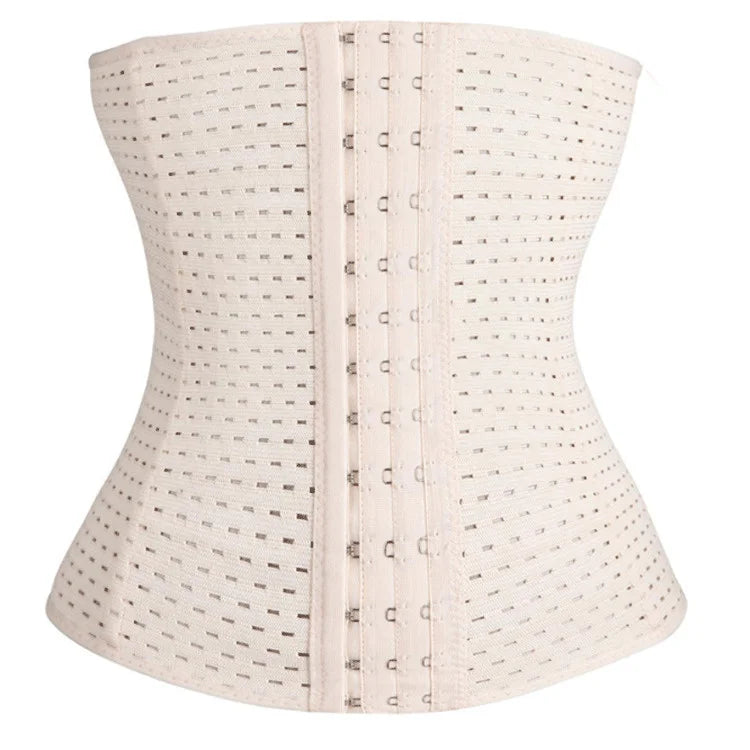 Waist trainer for waist slimming, waist corset, slimming belt, body shaper - bijoux radia