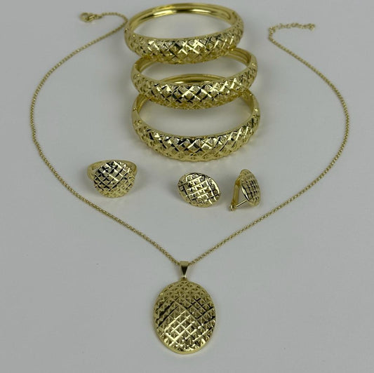 Latest 14k gold plated fashion jewelry sets designs - Bijouxradia