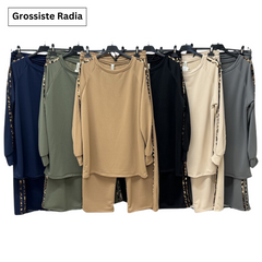 Completo Maglione e pantaloni eleganti tinta unita - Grossiete radia